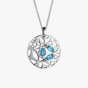 Di Modolo silver blue quartz pendant